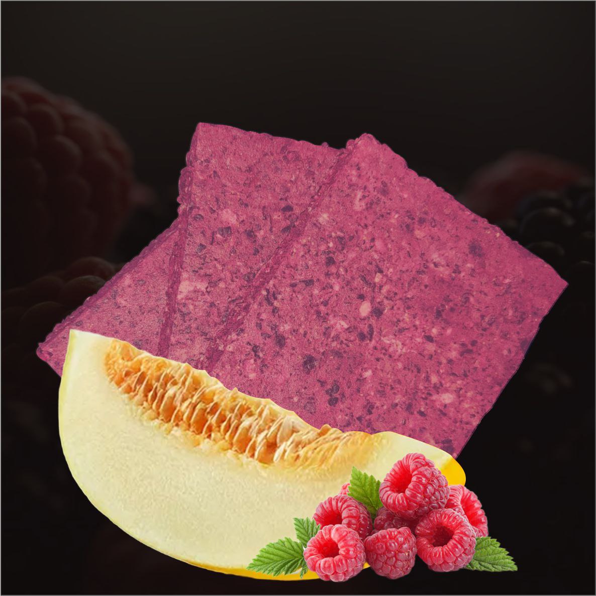 Дыня+малина